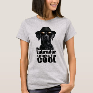 Jag är Coola Svart lab T Shirt