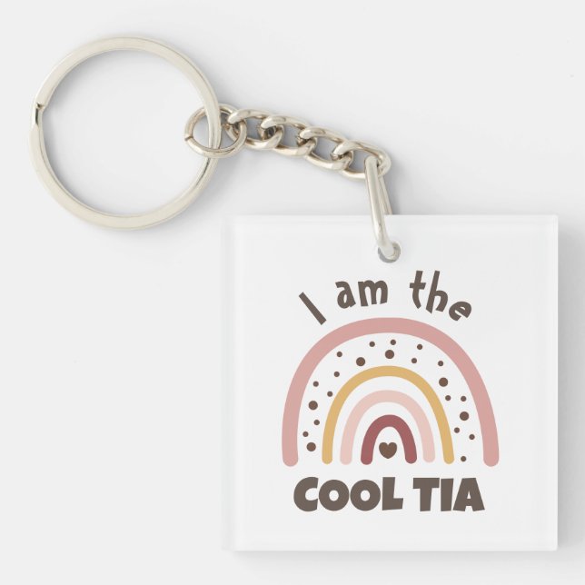 JAG ÄR COOLA TIA KEYCHAIN (Framsidan)