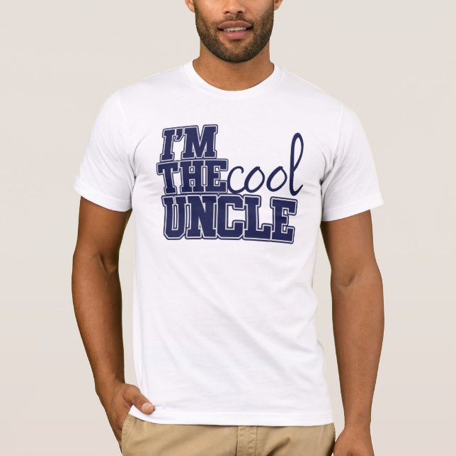 Jag är coolans morbror t shirt (Framsida)