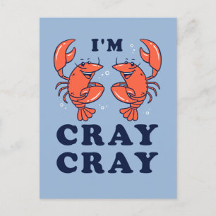 Jag är Cray Cray Vykort