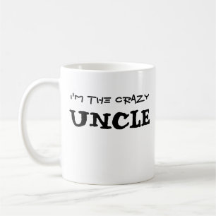 Jag är Crazy-farbror Kaffemugg