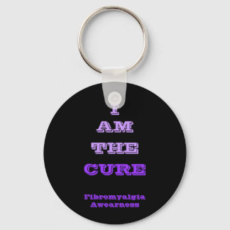 JAG ÄR CURE Fibromyalgia Awearness Keychain Nyckelring