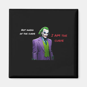 Jag är Curve Villain Halloween Anti Hero Aesthet Magnet