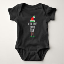 Jag är Cute Elf Baby Bodykostym
