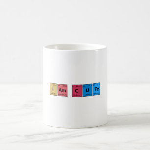 Jag är Cute Periodic Bord Kaffemugg