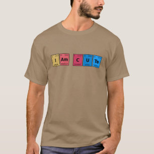 Jag är Cute Periodic Bord T Shirt
