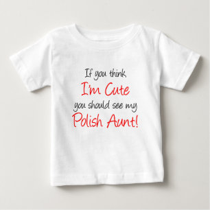 Jag är Cute Poland Moster Tröja