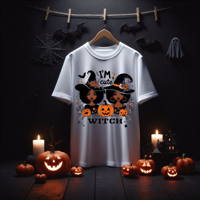 Jag är Cute Witch T-shirt (I'm Cute Witch T-shirt )