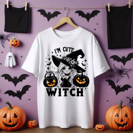 Jag är Cute Witch T-shirt