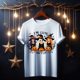 Jag är Cute Witch T-shirt