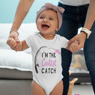 Jag är Cutest Catch Funny Fishing T Shirt