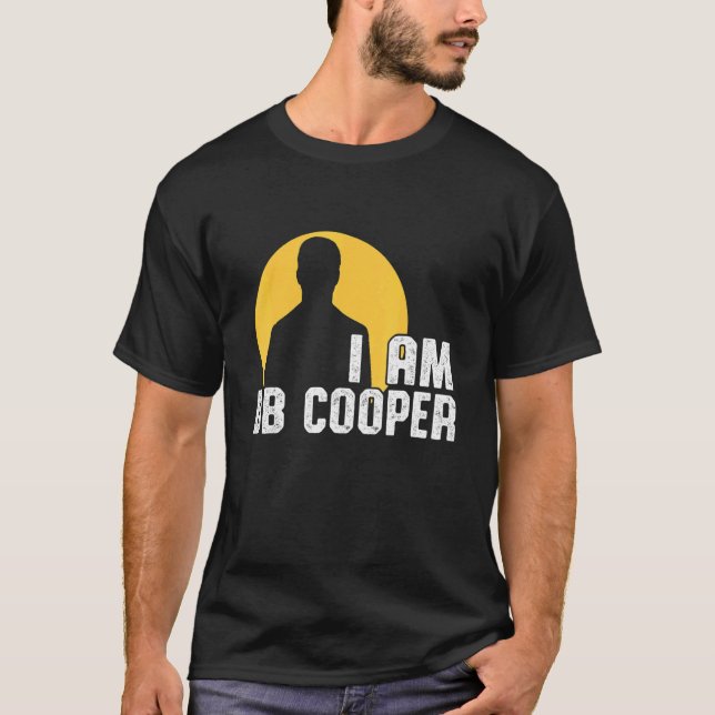 Jag är D B Cooper Db Cooper Skydiving Clothes & T Shirt (Framsida)