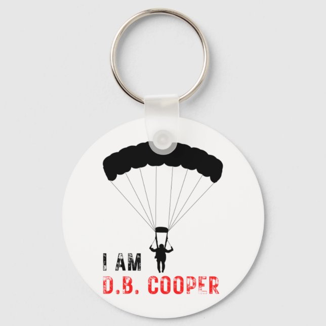 JAG ÄR D.B. Cooper  Nyckelring (Framsida)