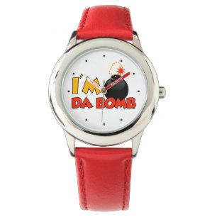 Jag är Da Bomb-klockor Armbandsur