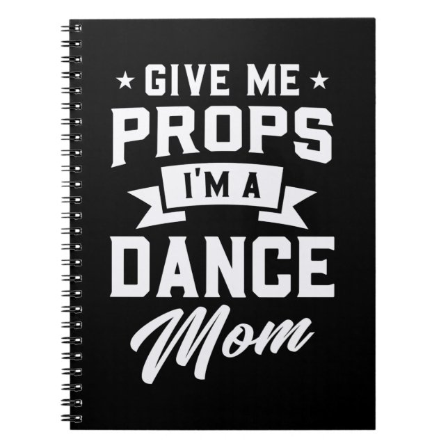 Jag är Dance Mamma Anteckningsbok (Framsidan)