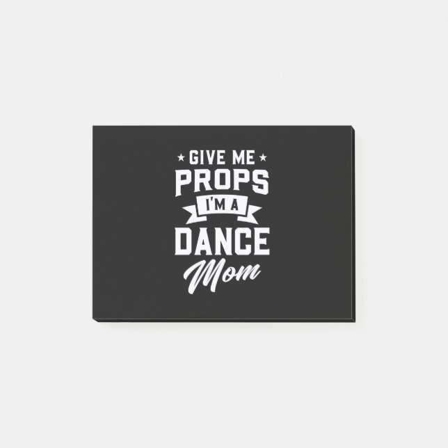 Jag är Dance Mamma Post-it Block (Framsida)