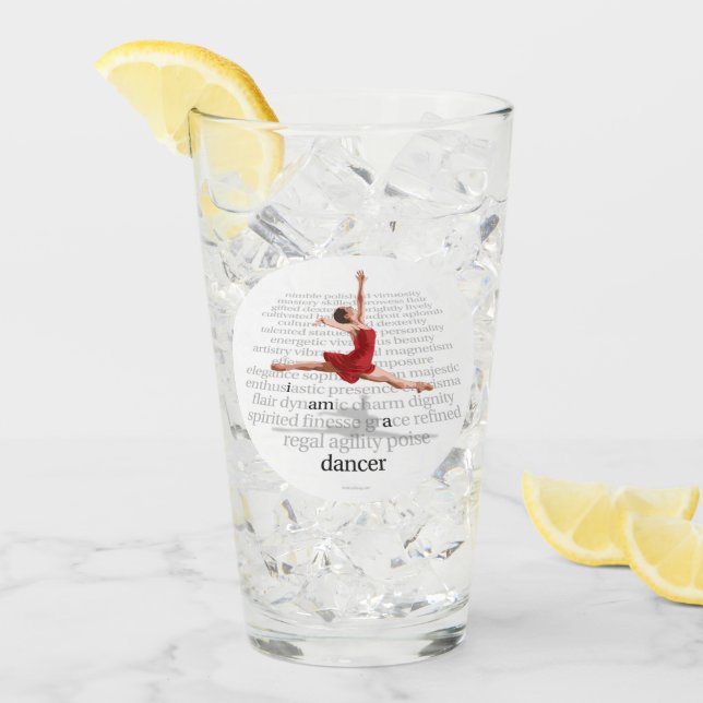 Jag är dansare glaskopp (Framsida Ice)