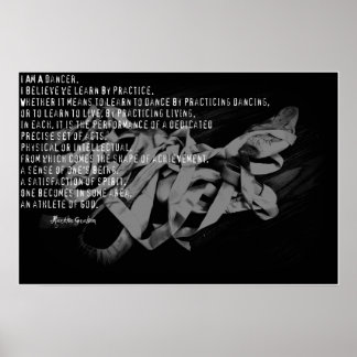 Jag är dansare poster
