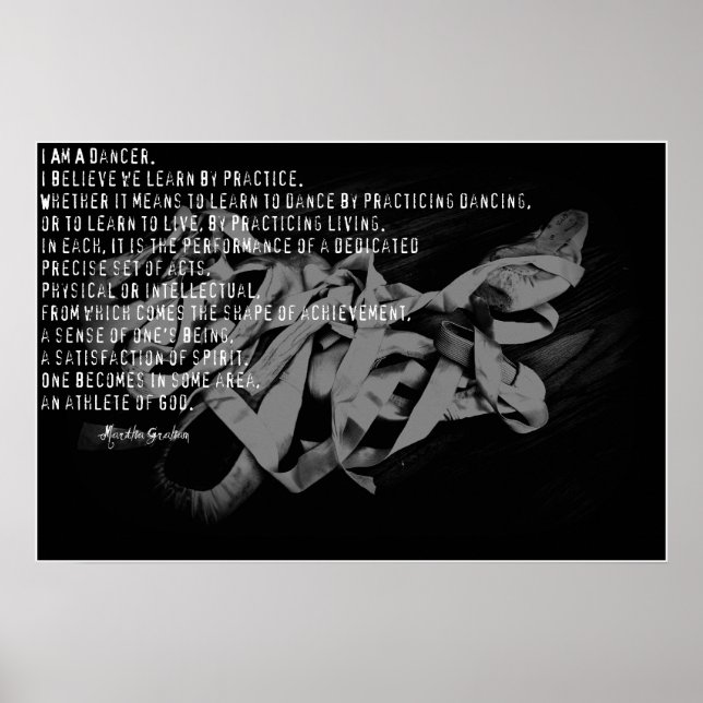 Jag är dansare poster (Framsidan)