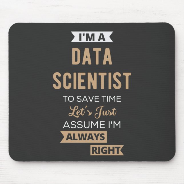 Jag är dataforskare, till Spara Time Låt oss just Musmatta (Framsidan)