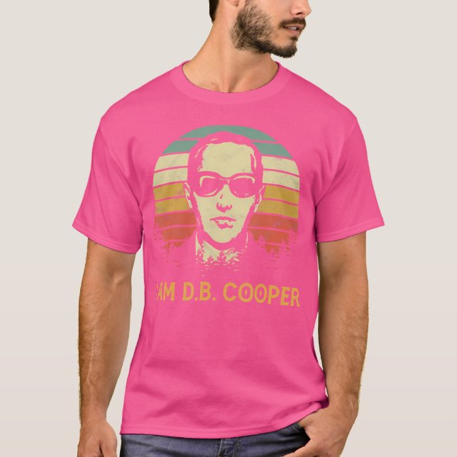 Jag är Db Cooper Skydiving Funny Skydiver D B Coop T Shirt (Framsida)