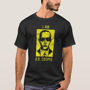 Jag är Db Cooper Vintage Flight 305 1971 Skyjackin T Shirt