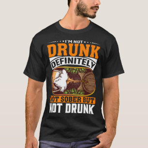 Jag är definitivt inte sober, men inte rinnande B T Shirt