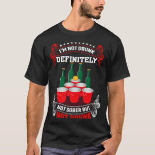 Jag är definitivt inte sober, men inte rinnande B T Shirt