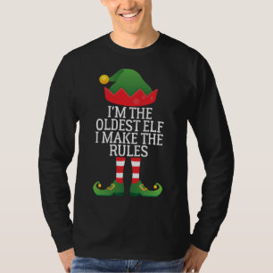 Jag är den äldsta brodern jag tillverkar regler t shirt