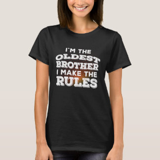 Jag är den äldsta broderns Syskon-rivalricitat T Shirt