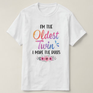 Jag är den äldsta jag gör Regler till en fin äldre T Shirt