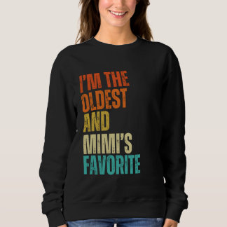 Jag är den äldsta och Mimis favoritman, kvinna, ba T Shirt