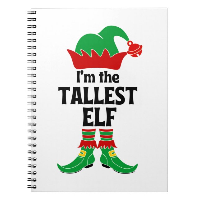 Jag är den bästa Elf Anteckningsbok (Framsidan)
