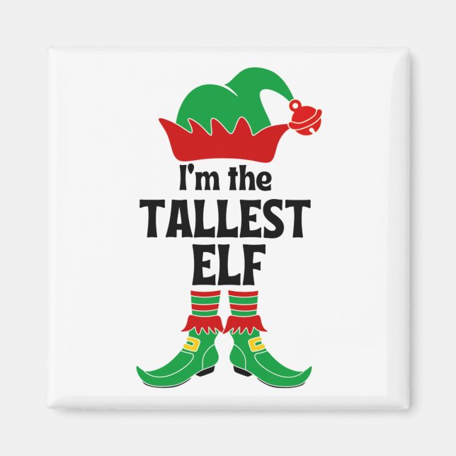 Jag är den bästa Elf Magnet (Framsidan)