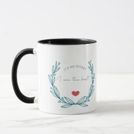 Jag Är Den Bästa - Inspirerande Daglig Motivation Mugg