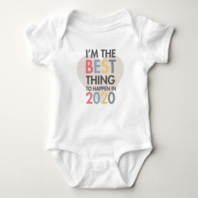 Jag är den bästa Saken att hända 2020 Karantän T Shirt (Framsida)