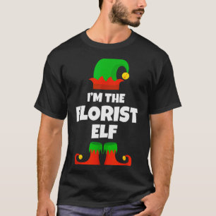 Jag är den blomsterälva familjens pyjamas julblomm t shirt