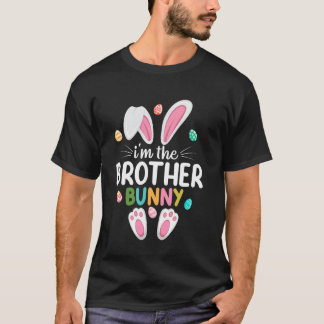 Jag är den bror kanin matchande familj påsk t shirt