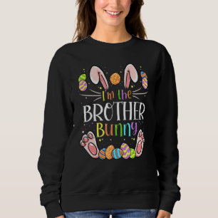 Jag är den bror kanin matchande familj påskfest t shirt