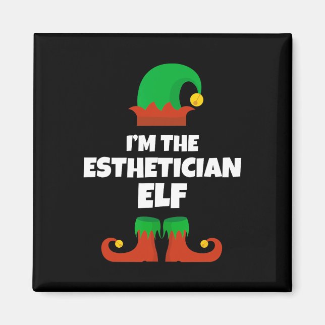 Jag är den estetiska alvfamiljens pyjamas jul magnet (Framsidan)