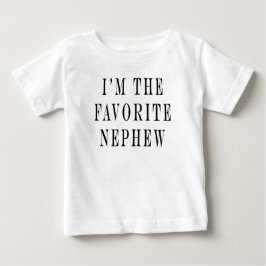 Jag är den favoritbrorsonen, roliga brorsonen, jag t shirt