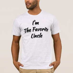 jag är den favoritfarbrorn (present till min farbr t shirt