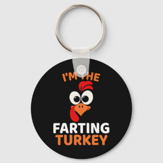 Jag är den fjärtande kalkonen  nyckelring
