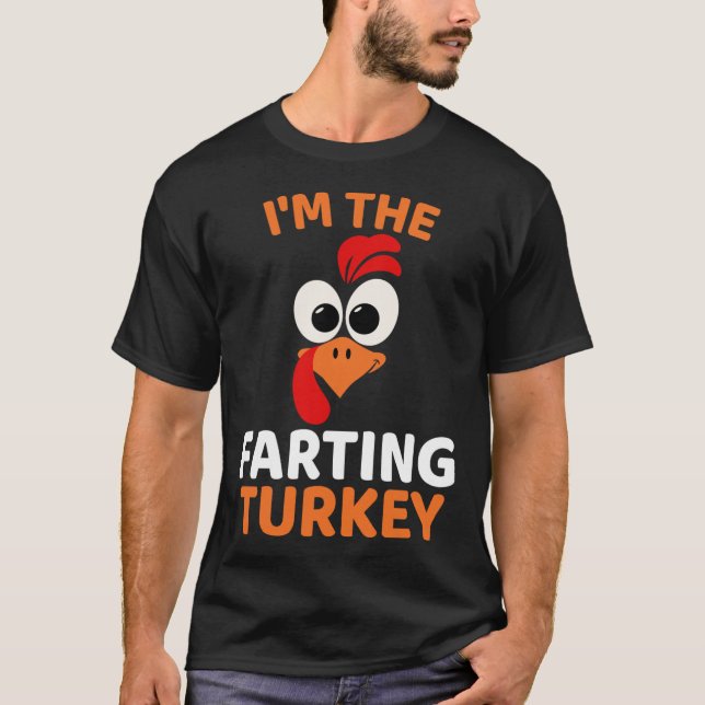 Jag Är Den Fjärtande Kalkonen  T Shirt (Framsida)