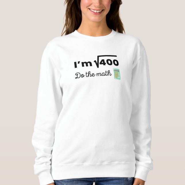Jag är den fyrkantiga roten på 400-20-årsdagen t shirt (Framsida)