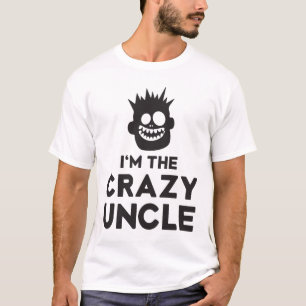 Jag är den galna morbror t shirt
