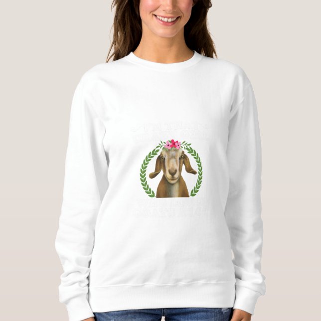Jag är den galna tjejen som kärlek äter mycket t shirt (Framsida)