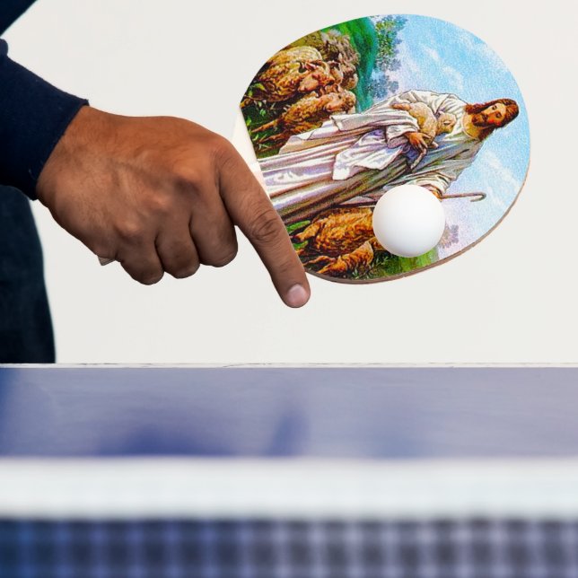 Jag är den gode herden Johannes 10:7-21 Pingisracket (Insitu)