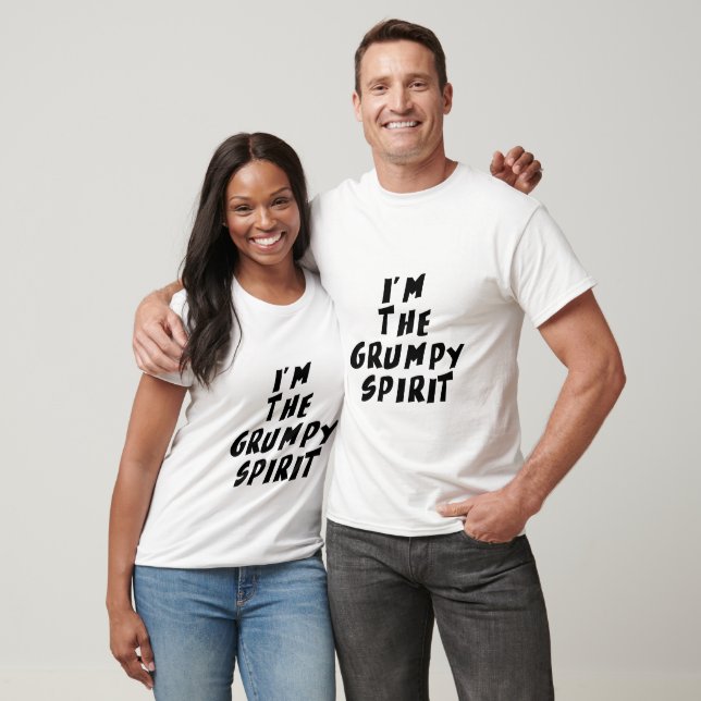 Jag är den grinigande anden t shirt (Unisex)
