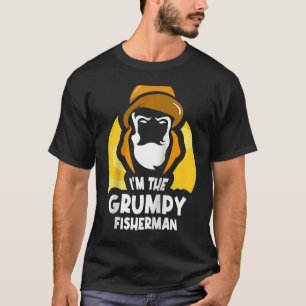 Jag är den grumpy Fisherman Hobby Fish Fishing Fis T Shirt